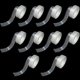 thumbnail image 1 of 10 rolls of eyelash tape, microporous eyelash extension tape, non-woven tape, eyelash tape, suitable for eyelash grafting, eyebrow shaping, 1 of 4