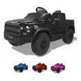 thumbnail image 1 of Carro Montable Eléctrico Niño Camioneta Pickup Con Control Negro, 1 of 5