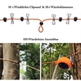 thumbnail image 4 of Tendedero retráctil portátil de 8m para acampar, tendedero, tendedero para vacaciones al aire libre, baño, lavandería, jardín o viajes, 4 of 8