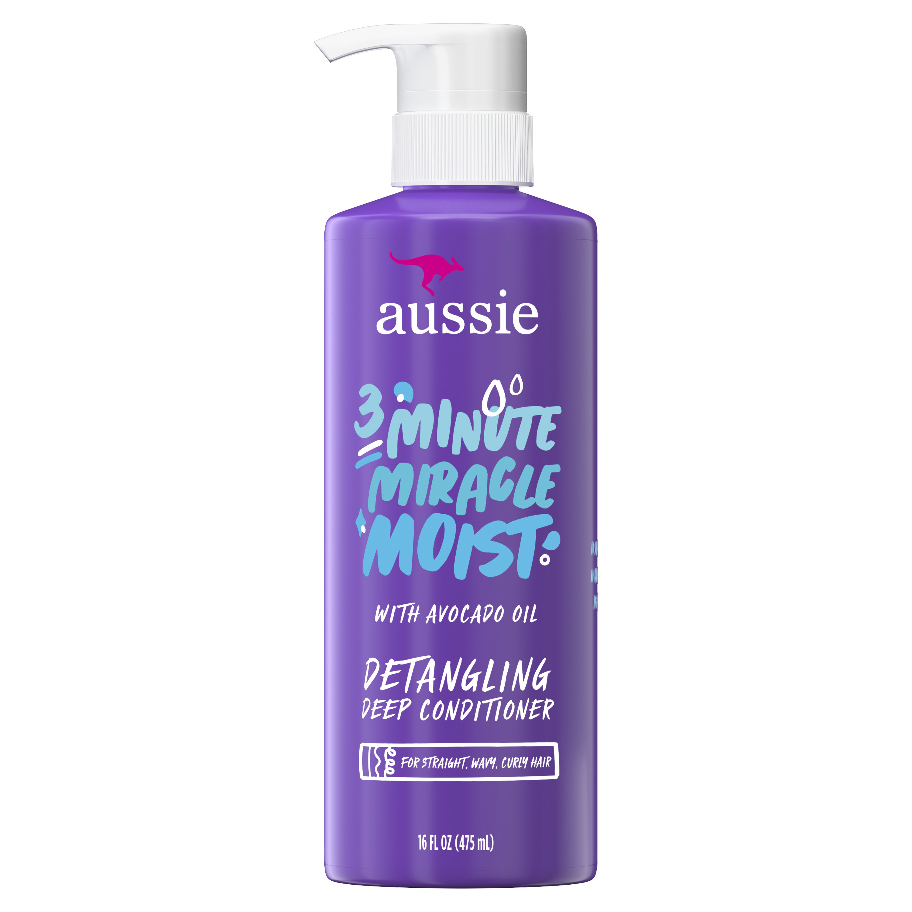 Aussie 3 Minute Miracle Moist Deep Conditioner, Paraben Free, 16 oz - image 2 of 12
