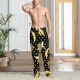 thumbnail image 2 of Sikiie Banana Pajama Pants Men, PJ Bottoms, Sleep & Lounge Pants-X-Large, 2 of 6