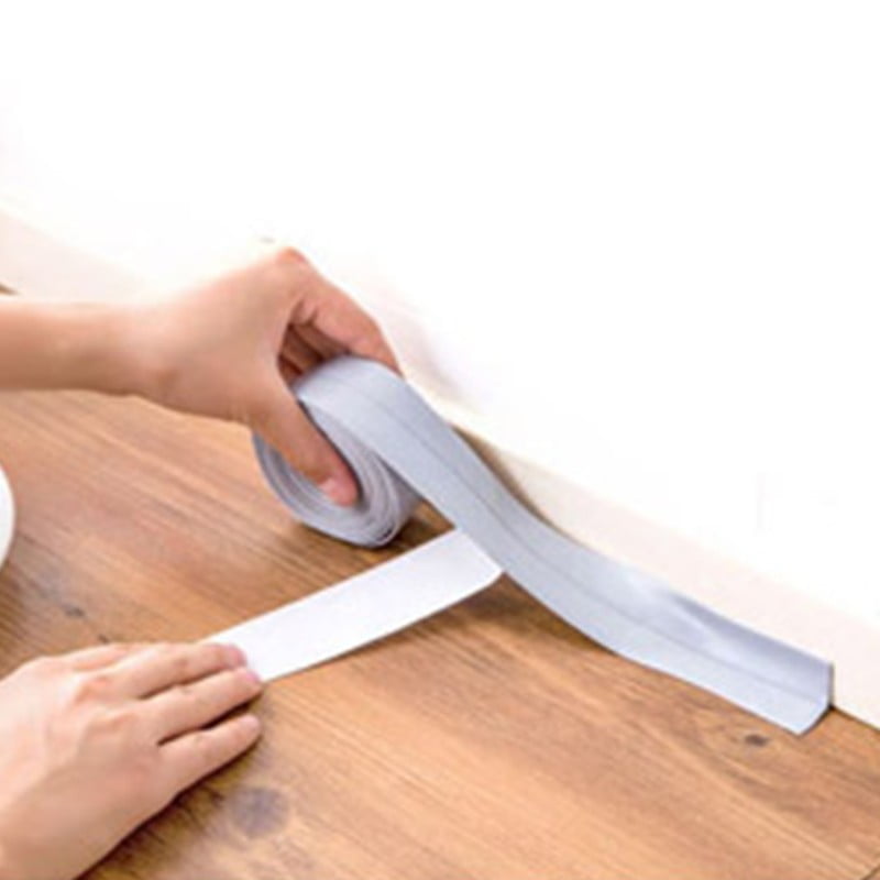Rubber Adhesive Waterproof Kitchen Bathroom Sealing Tape Sink Caulk Strip Corner 
