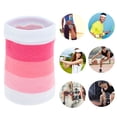 thumbnail image 6 of Unique Bargains 1 Pc Breathable Wrist Sweatbands Comfortable Sweatbands Wristband Sport White Rose Red, 6 of 6