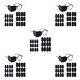 thumbnail image 1 of Qarigey 24Pcs Kids Lazy Eye Patch Non-woven Amblyopia Patches Care Accessories Eyewear Eyeshade Corrective Strabismus Kit Type2, 1 of 6