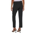 thumbnail image 2 of Calvin Klein Womens Highline Ankle Length Casual Trouser Pants, Black, 10, 2 of 2