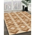 thumbnail image 3 of Ahgly Company Machine Washable Indoor Rectangle Transitional Orange Area Rugs, 2' x 5', 3 of 7