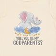 thumbnail image 4 of Inktastic Will You Be My Godparents? Boys or Girls Baby T-Shirt, 4 of 5