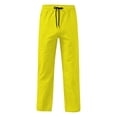 thumbnail image 5 of Tiijoy Boys Pants Casual Solid Elastic Waist Drawstring Straight Pants, Yellow, Size 5-16, 5 of 7