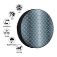 thumbnail image 5 of Rv Spare Tire Cover 15 inch - cool gray scale fish scales Tire Covers for Trailers, Adjustable Camper Spare Tire Cover, 5 of 7
