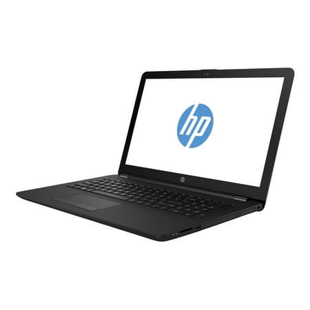 HP Laptop 15-bs115dx - Intel Core i5 8250U / 1.6 GHz - Win 10 Home 64-bit - UHD Graphics 620 - 8 GB RAM - 1 TB HDD - DVD-Writer - 15.6" touchscreen 1366 x 768 (HD) - HP finish in jet black with the woven texture pattern - kbd: US