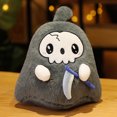 thumbnail image 2 of Figura De Anime De Halloween Juguetes De Peluche Dibujos Animados Grim Reaper Muñeco De Peluche Esponjoso Colección Figurita Muñeca Regalos Serendint HA038557-00, 2 of 6