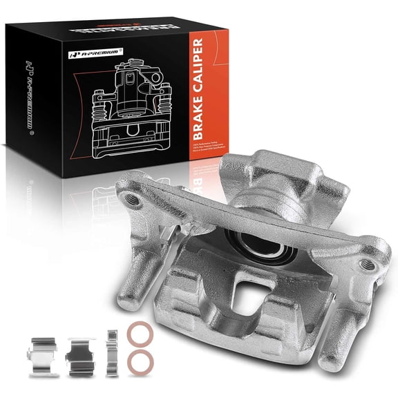 A-Premium Brake Caliper Assembly Compatible with Mitsubishi Endeavor 2004-2008 2010 2011 Rear Right Passenger Side