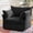 Black, variant on JULY'S SONG 24.5" Deep Seat Accent Chair, Modern Sofa Chairs in Living Room, Upholstered Oversized Chair with Detachable Cover & Removable Backrest, Terracotta Set of 1