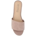 thumbnail image 5 of Journee Womens Kolinna Slip On Slide Flat Sandals, Widths Available, 5 of 10