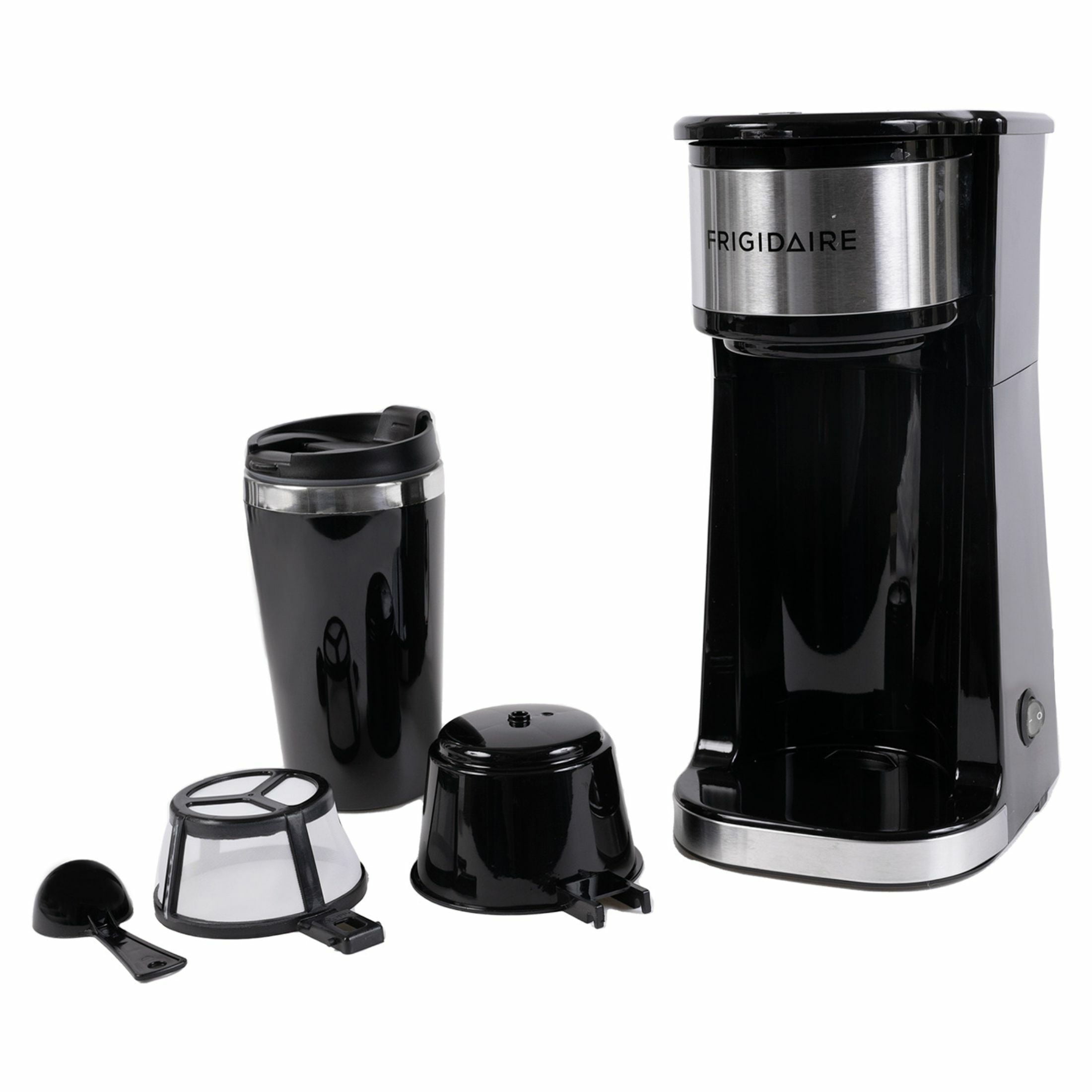  FRIECMK110BLACK  Frigidaire 2-in-1 Single Serve K-Cup/Ground  Coffee Maker - Black