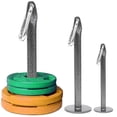 thumbnail image 4 of facefd Steel Weight Plate Loading Pin Steel Workout Weights Lifting Holder Stand Rack Pulley Cable Machine System Weights Stand No.2, 4 of 6