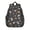 Astronaut and Rocket, variant on Astronaut and Rocket Black Pattern Backpack for School, Cute School Bag with Adjustable Shoulder Straps and Padded Back, 15"x11.42"x5.5"
