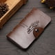 thumbnail image 2 of Bolsa Cartera plegable de cuero genuino Vintage para hombretarjeteromonedero delgado 1# Likrtyny Para Estrenar, 2 of 6