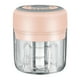 thumbnail image 1 of Mini molinillo de ajo picador de ajo eléctrico inalámbrico licuadora de frutas y verduras utensilios Tomshoo Rosa/250ml, 1 of 7