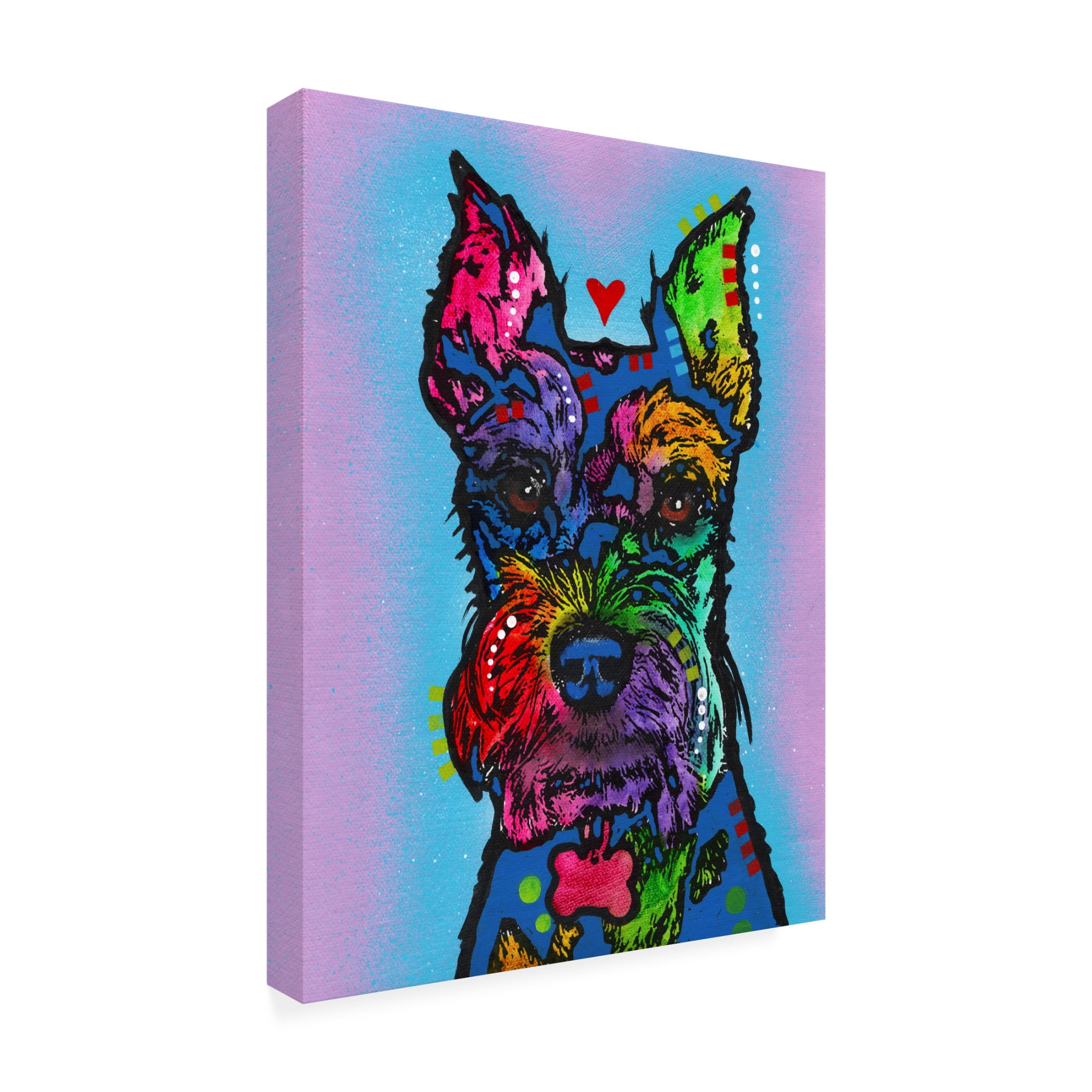 Canvas Wall Art - Dean Russo 'Absolutely Boss' Wall Art for Living Room, Bedroom, or Office Décor by Trademark Fine Art - 24 x 32 Inches