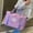 Purple, variant on VANLOFE Shoulder Pack/Handbag Expandable Gym Bags, Duffle Bags For Sports And Weekend Travel, Large Capacity Lightweight Overnight Bags For Men And Women, Travel Duffel Bags, Sports Tote Bag