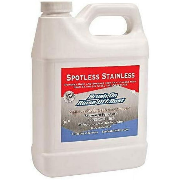 Spotless Stainless Rust Remover and Protectant - 32 Oz Quart