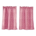 thumbnail image 1 of Binwennn 96 Curtain Star Curtains Short Curtains Small Curtains Rod Curtains Kitchen Coffee Curtains Bedroom Curtains Lace Curtains 29 X 36 Inch 2 Panels, 1 of 7