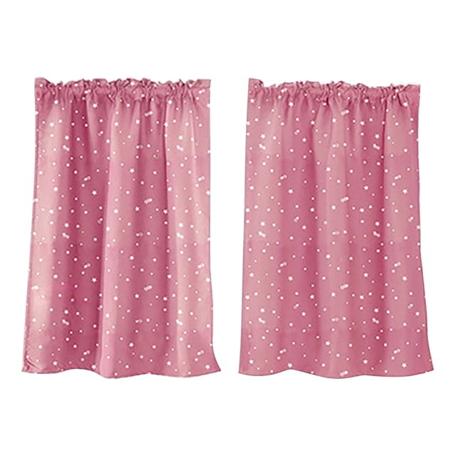 Binwennn 96 Curtain Star Curtains Short Curtains Small Curtains Rod Curtains Kitchen Coffee Curtains Bedroom Curtains Lace Curtains 29 X 36 Inch 2 Panels