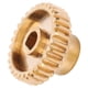 thumbnail image 1 of Engranaje Recto, Engranaje Recto De 30 Dientes Estable Fiable Latón Firme Práctico Para Piezas Industriales Para Robots Industriales ANGGREK IJ1010, 1 of 8