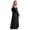 Black, variant on Maternity Dress for Baby Shower Photoshoot Pregnancy Summer Midi Dress off Shoulder Long Sleeve Elegant Flowy Wedding Dress Coffee XXL