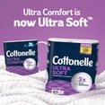 thumbnail image 3 of Cottonelle Ultra Soft Toilet Paper, Strong Toilet Tissue, 12 Mega Rolls, 3 of 10