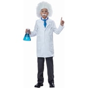 Boys Physicist Albert Einstein Halloween Costume Small