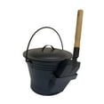 thumbnail image 2 of Cubo De Ceniza Con Pala De Hierro Para Chimenea, Ideal Para Fogatas Al Aire Libre Y Estufas De Leña., 2 of 8