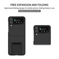 thumbnail image 2 of ELEHOLD Slim Fit Case for Samsung Galaxy Z Flip 4 with Invisible Hidden Kickstand Non-Slip Full Body Shockproof Protective Cover for Samsung Z Flip 4, Black, 2 of 9