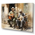 thumbnail image 2 of Designart "Cuban Music Singers in Beige Harmony" People Canvas Print, 2 of 5