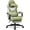 Green, variant on CELTOSS Black Fabric Gaming Chair with Footrest, Comfortable Computer Office Chair with Lumbar Cushion, High Back Gamer Game Chair for Adult, Reclining Video Desk Chair