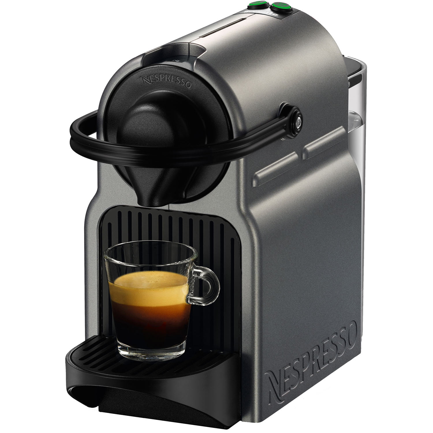 Nespresso Inissia Single-Serve Espresso Machine in Titanium Walmart.com