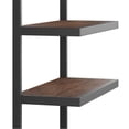 thumbnail image 6 of Simpli Home Erina 66" x 17" Rectangle Bookcase in Charcoal Brown, 6 of 9
