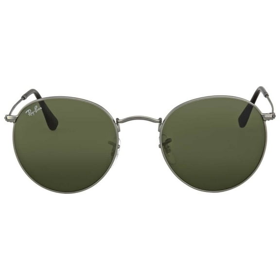 Ray-Ban Round Metal RB3447 Sunglasses - Matte Gunmetal (029) 53mm