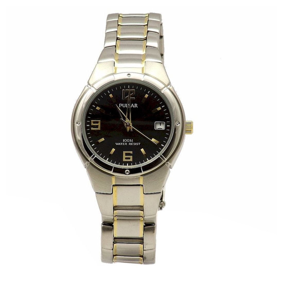 Pure Pulse Ⅱ Men's Quartz Two Tone Stainless Steel Expansion Watch PXH428