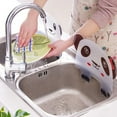 thumbnail image 4 of Cheers Cute Panda Sucker Water Splash Guard Baffle Wash Basin Sink Board Kitchen Tool, 4 of 8