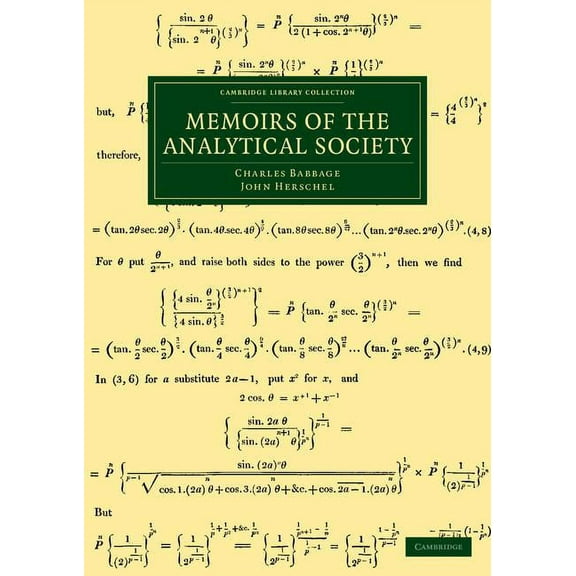 Cambridge Library Collection - Mathemati Memoirs of the Analytical Society, (Paperback)