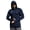 Navy Blue, variant on Men's Hoodie with Face Cushion Compression Long Sleeve Base Layer Quick Dry Winter Ski Running Undershirt