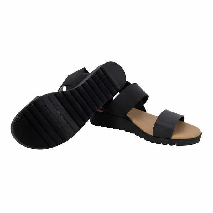 Kensie black sandals new arrivals