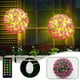 thumbnail image 5 of Luzes de Navidad Led Plantas Artificiales Poda de Planta Artificial con Luces, Cinturón de Flores Giratorio Usb, Decoración de Control Remoto, Luzes de Césped de Planta Colgante para Navidad, 5 of 7