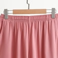 thumbnail image 5 of BUIGTTKLOP Plus Size Pajamas Shorts for Women High Waisted Lounge Shorts Wide Leg Loose Comfy Sleep Bottoms Sleepwear, 5 of 6