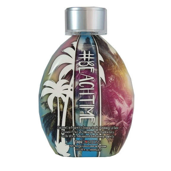 Ed Hardy #Beachtime Dark Indoor Outdoor Coconut Infused Tanning Lotion 13.5oz
