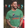 thumbnail image 2 of Happy Independence Day Usa T-Shirt Men -Image by Shutterstock, Male 5X-Large, 2 of 4