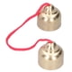 thumbnail image 4 of Campanas vintage artesanales, campanas vintage Campanas vintage de acero inoxidable Suministros para instrumentos musicales Rendimiento lleno de energía, 4 of 8