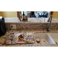 thumbnail image 2 of Decorating Easter Bloodhound Dish Drying Mat, 2 of 5